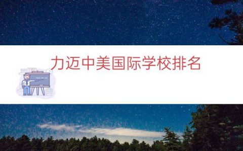 力迈中美国际学校排名（力迈中美国际学校学费）