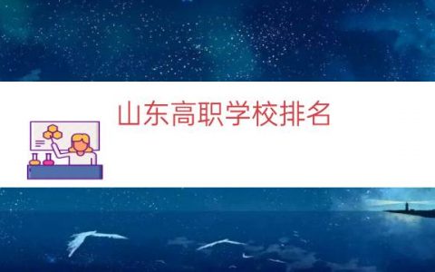 山东高职学校排名（山东省内高职院校排名）